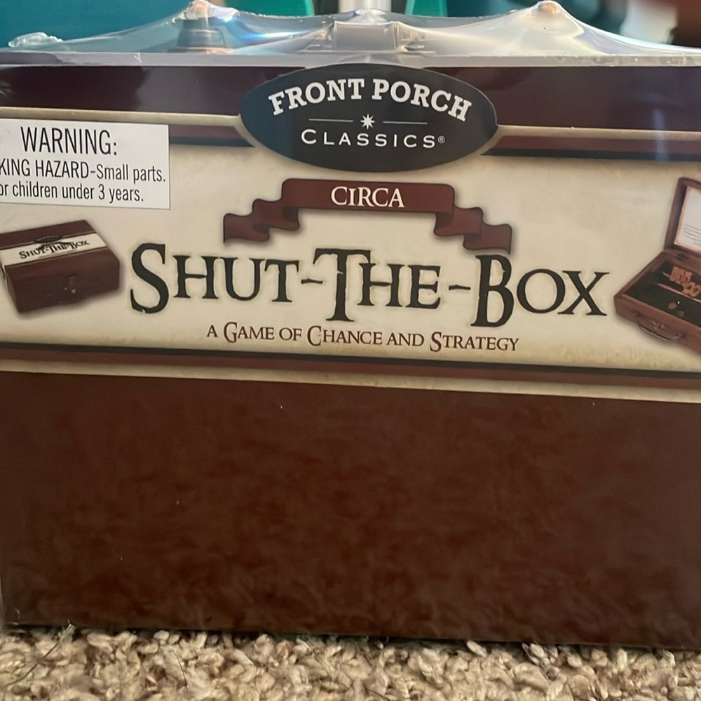 Shut-the-box game